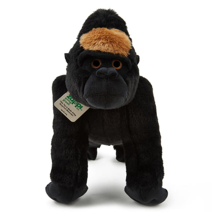 Zappi Co Rhinoceros Rhinoceros Plush Toy (22 cm) Horned Miracle - Soft, Cuddly, 100% Recycled - Mighty African Friend