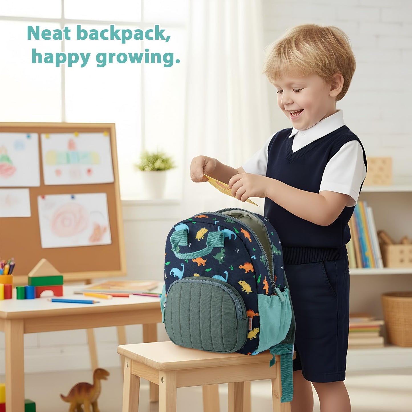 Kinderrucksack Mädchen 30cm Rucksack Kleinkind Kinderrucksack für 2-4 Jahre Kinder kindergartenrucksack Mini Tagesrucksack Reisetasche - Rosa Erdbeere