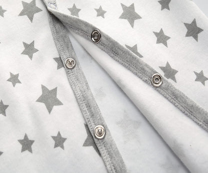 Chamie Strampler für Babys, Strampler, langärmelig, Baumwolle, 0–3 m/3–6 m/6–9 m/9–12 m