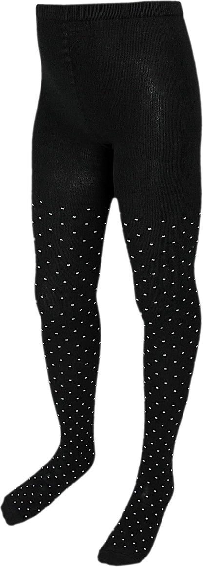 TupTam, Girls' Knitted Tights, Colourful Pattern, Pack of 6