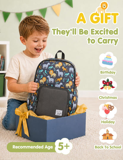 Rucksack für Mädchen, 4-6 Jahre, Schulrucksack mit Seitentaschen und Brustgurt, 127-Einhorn, one size, Niedlich