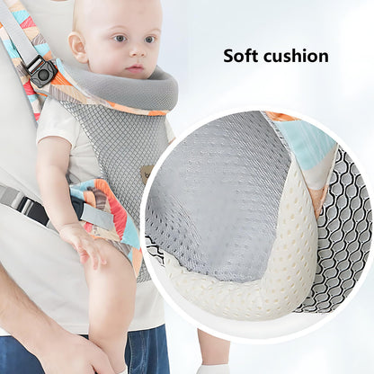 Baby Tragetuch, Multifunktional Baby Carrier, Ergonomische Verstellbar Atmungsaktiv Rückentrage, 4-in-1 Baby Bauchtrage Für Babys Von 0-36 Monaten, A