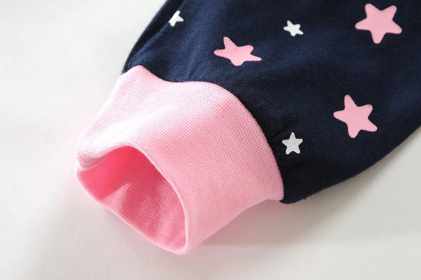 EULLA Kinder Mädchen Schlafanzüge Langarm Baumwolle Winter Pyjama Set Einhorn Prinzessin Dino Hase Eule Zweiteilig Nachtwäsche 1-10 Jahre 92 98 104 110 116 122 128 134 140