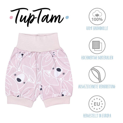 TupTam Baby Mädchen Pumphose Sommershorts 5er Set