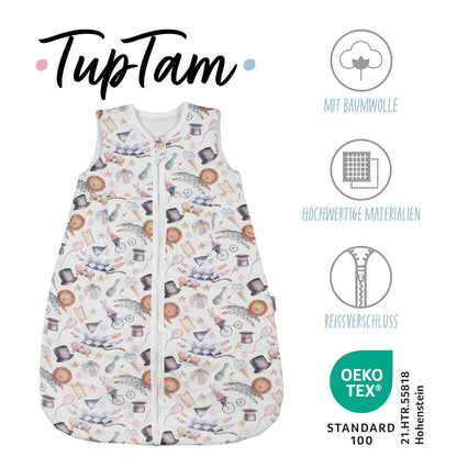 TupTam All-Season Baby Sleeping Bag, Sleeveless, Padded