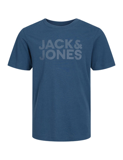 JACK & JONES Herren Jjecorp Logo Tee Ss Crew Neck Noos Jr T-Shirt