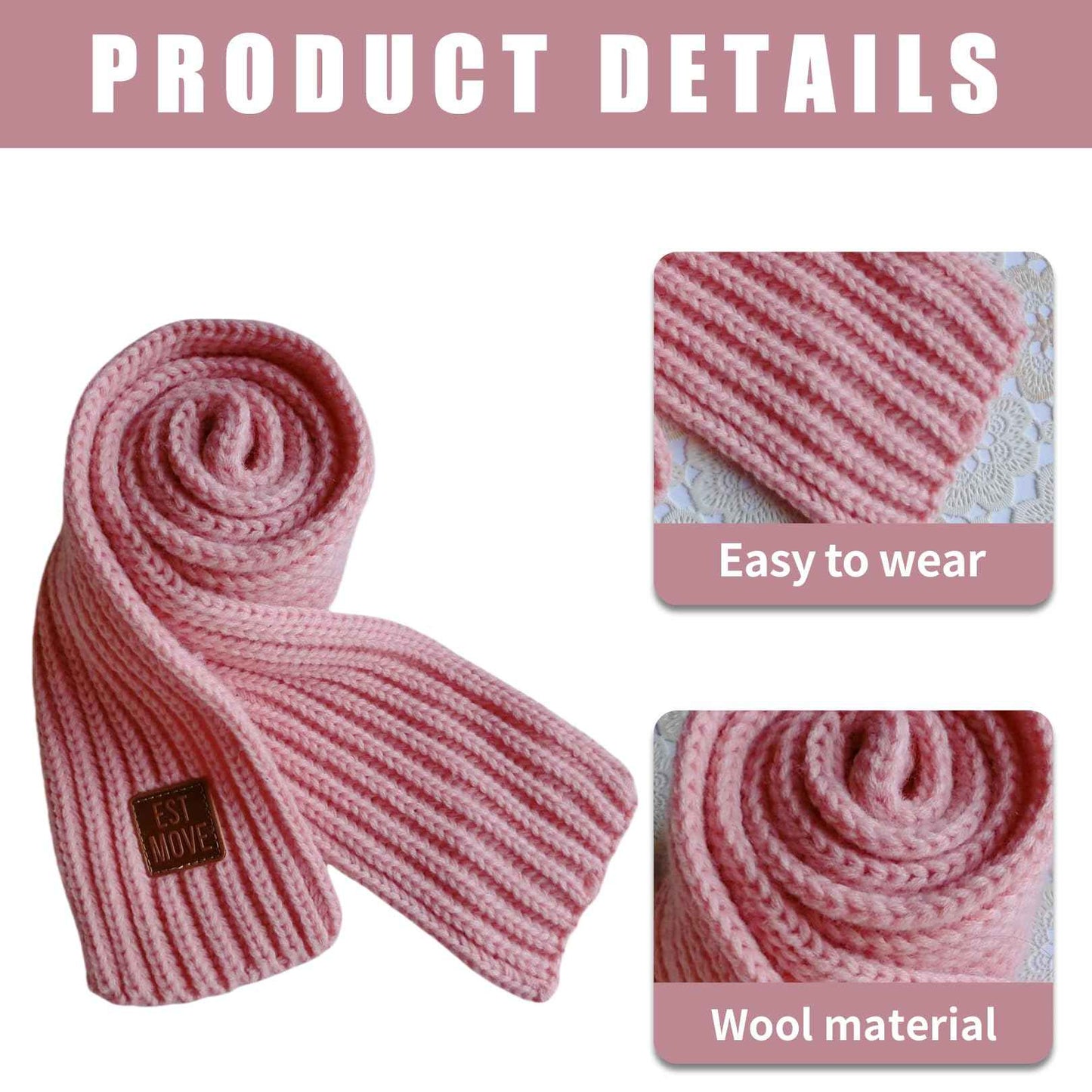 Children's scarf, children's scarf, girls, winter scarf, children's scarf, winter, knitted scarf, black/grey/rose, baby scarf, boy, loop scarf, children, neck warmer, scarf, children's tube scarf, for