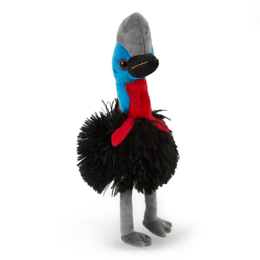 Zappi Co 100% recycelte Plüsch-Plüschtiere - Weiche und kuschelige Stofftiere, perfekte Begleiter für Kinder und Neugeborene (13-15cm) (Elefant)