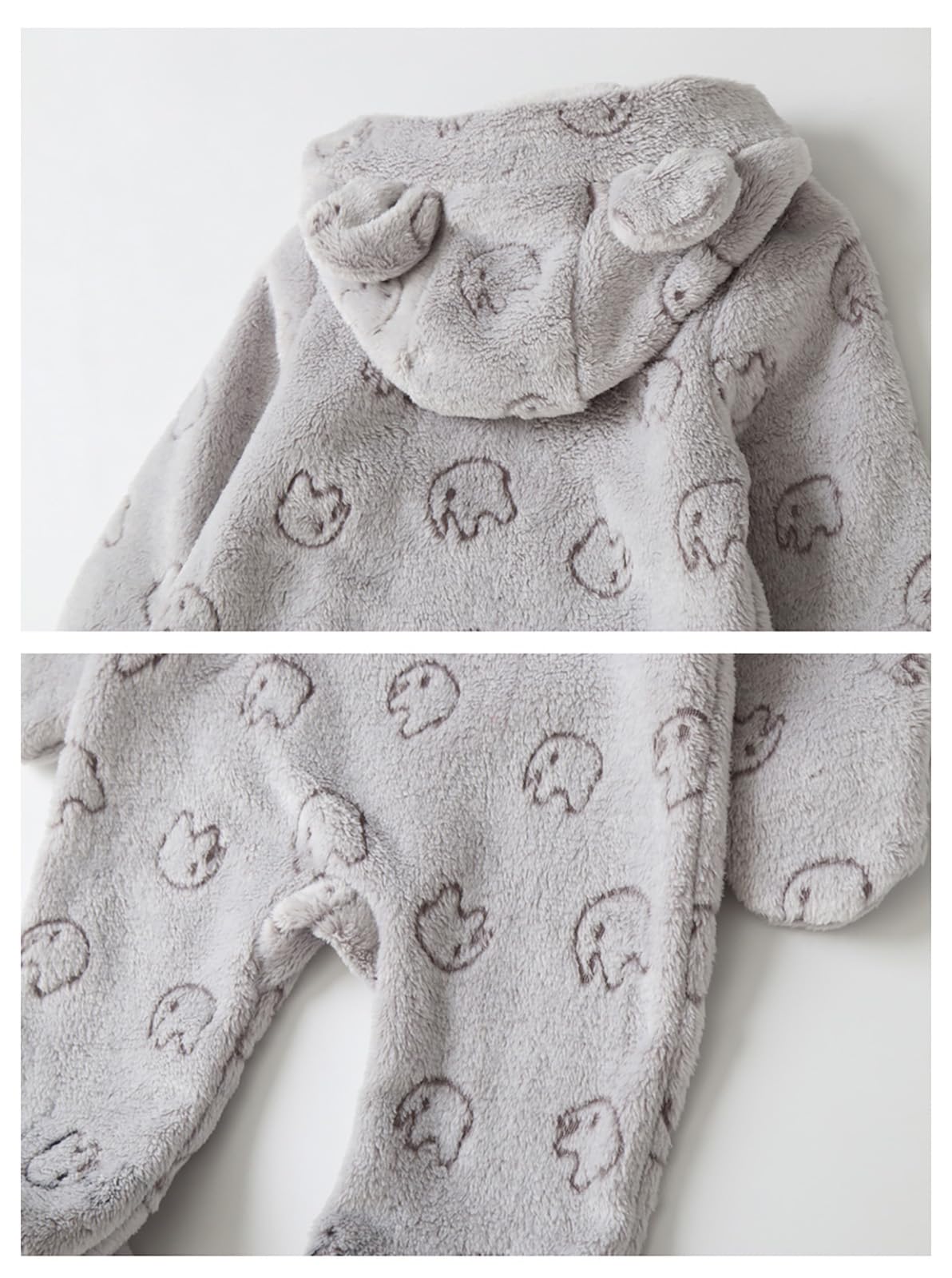 Baby-Overall für Mädchen, Jungen, Winter, Schneeanzug, 1-12 Monate, Fleecemantel, Jumpsuit, Pilot, Baby, Jungen, Mädchen