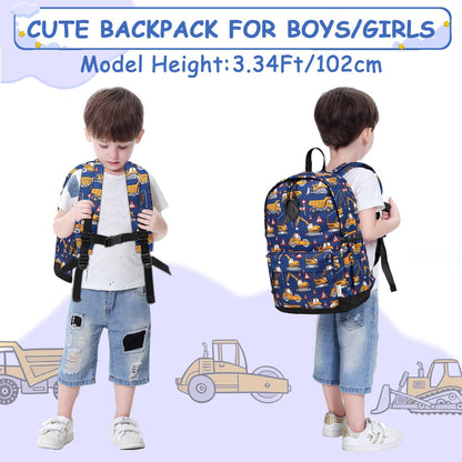 Rucksack für Mädchen, 4-6 Jahre, Schulrucksack mit Seitentaschen und Brustgurt, 127-Einhorn, one size, Niedlich