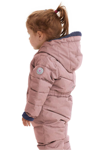 Killtec Unisex Kinder Karter Mini Jumpsuit in Daunenoptik mit Kapuze