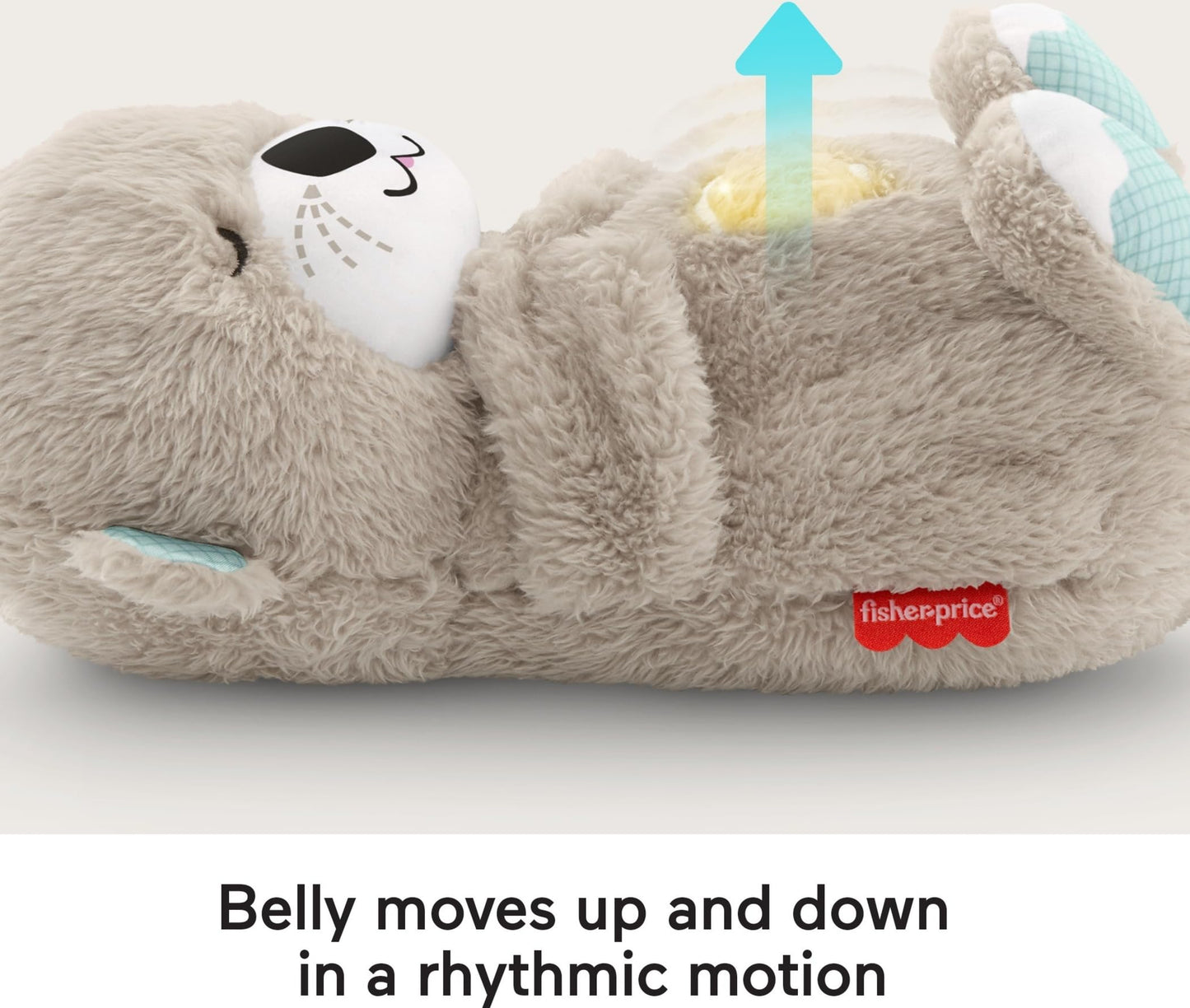 Fisher-Price HBP87 Slumber Koala with Soft Music, Light and Rhythmic Breathing Movements, Koala Cuddly Baby Toy, Night Light with Music for Babies, Baby Equipment for Newborns 0+