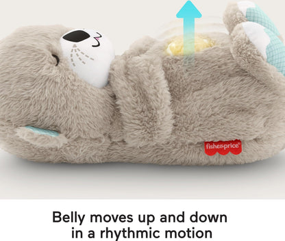 Fisher-Price HBP87 Slumber Koala with Soft Music, Light and Rhythmic Breathing Movements, Koala Cuddly Baby Toy, Night Light with Music for Babies, Baby Equipment for Newborns 0+