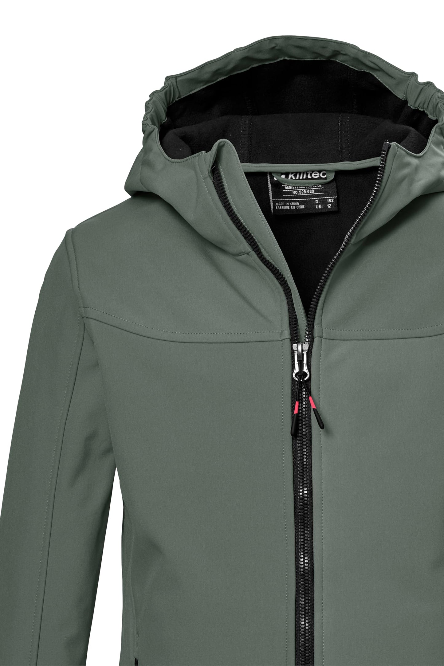 Killtec Mädchen Kos 145 Grls Sftshll Jckt Softshelljacke/Outdoorjacke mit Kapuze