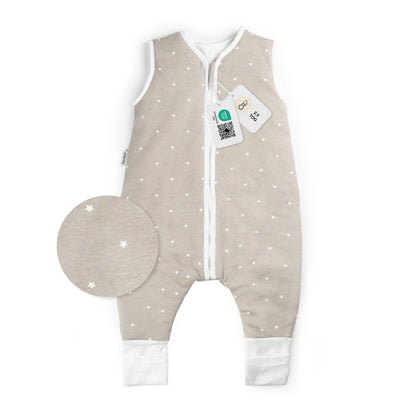 Ehrenkind® Baby Sleeping Bag with Feet, 2.5 Tog, Organic Cotton, All-Year Sleeping Bag, Oeko-Tex Seal, Children’s Winter and Summer Sleeping Bag