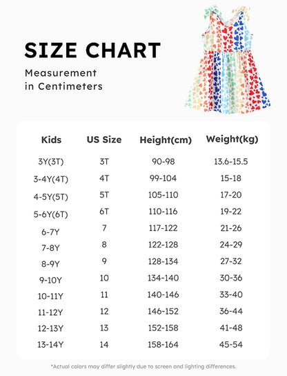 PATPAT Mädchenkleid ärmellos, Baby Mädchen Kleid mit Schleife an den Schulterträgern für Geburtstag, Party, Bankett, Hochzeit, Urlaub, Bunt