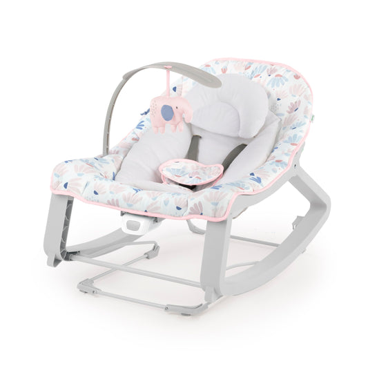 Ingenuity, Keep Cozy 3 in 1 Grow with me Wippe Weaver mit Vibrationen, 2 Liegepositionen und 3 Wippfunktionen, mehrfarbig
