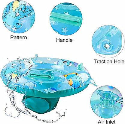 Baby Schwimmring, Baby Schwimmen Ring, Schwimmhilfe mit Schwimmsitz, Schwimmreifen für Kleinkind von 6 Monate bis 48 Monate, Schwimmlernhilfe für Mädchen und Jungs