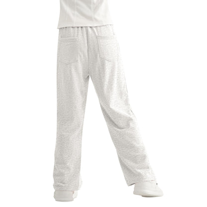 Rolanko Mädchen-Jogginghose mit Elastischem Bund, Lockere Passform, Sport-Jogginghose für Kinder, Lässiger Komfort