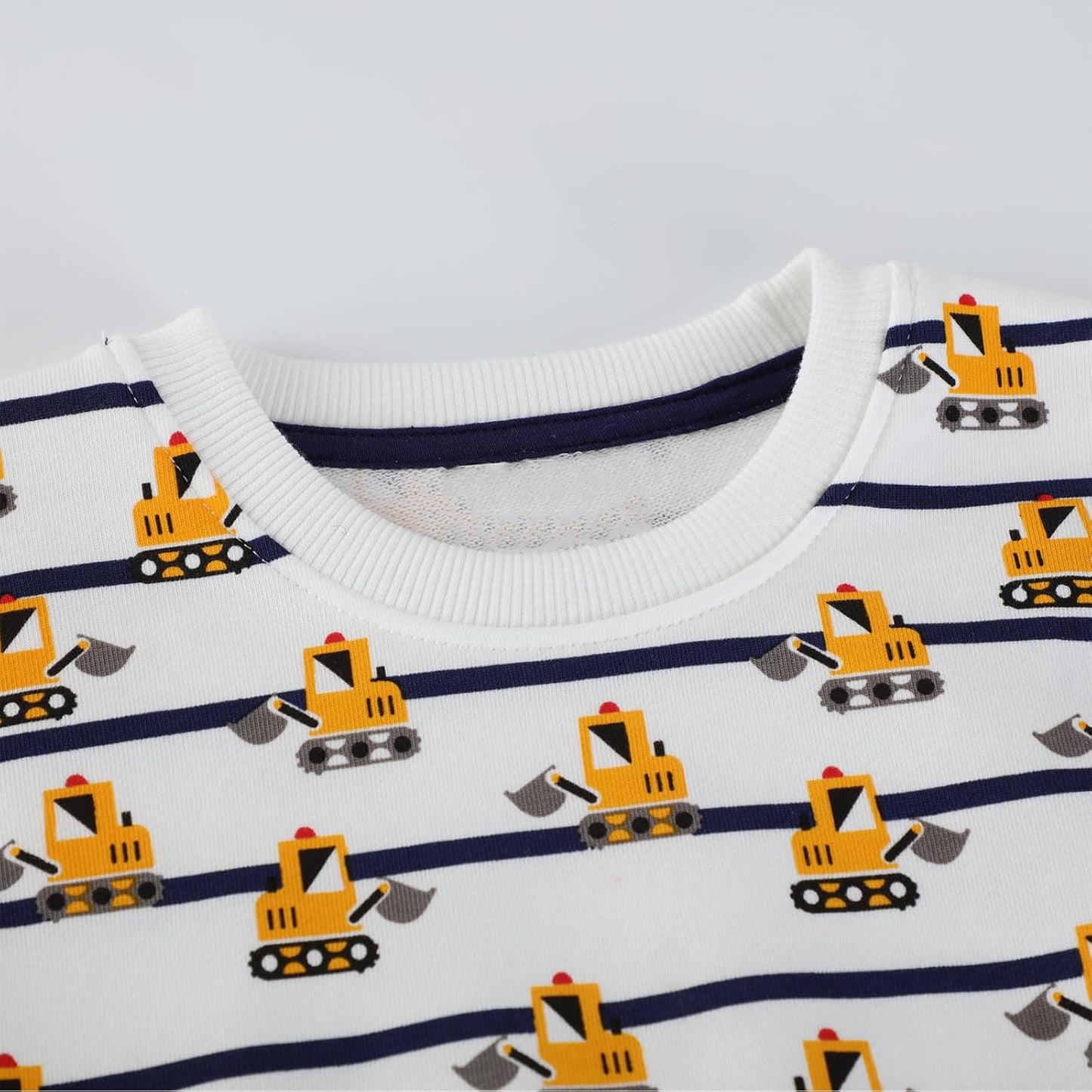 Jungen Pullover Sweatshirt Kinder Casual Langarm Tops Tier Flugzeug Winter Warm Streifen Oberteile Alter 2-7 Jahre