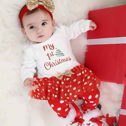 Valentine's Day Outfit Baby Long Sleeve, Valentine's Day Baby Clothing Heart Print, My First Outfits for Valentine's Day for Newborns, Baby Girl Valentine's Day Clothing Tutu Set for Newborns (0-18