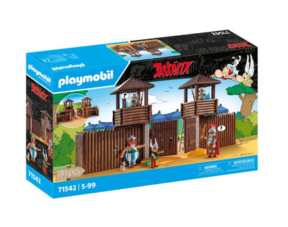 PLAYMOBIL Asterix 71542 Roman Camp, Exciting Conquest of the Camp by the Gauls, Includes Magic Potion for More Body Strength, Detailed Toy for Children from 5 Years
