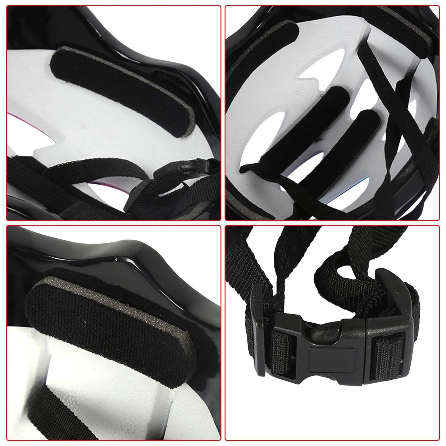 Kinderhelm, Fahrradhelm, Alter 3–13 Jahre, verstellbarer Fahrradhelm für Jungen, Mädchen und Kleinkinder, Kinder-Fahrradhelm und Polster-Set für Jungen und Mädchen, komplettes Sicherheitsset für