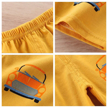 Baby Junge Baumwolle Shorts-Unisex Kleinkind Baby Sommer Kurze Hosen für Jungen Kinder Sommer Kleidung,6er-Set Multi-Packs 1-5 Jahre