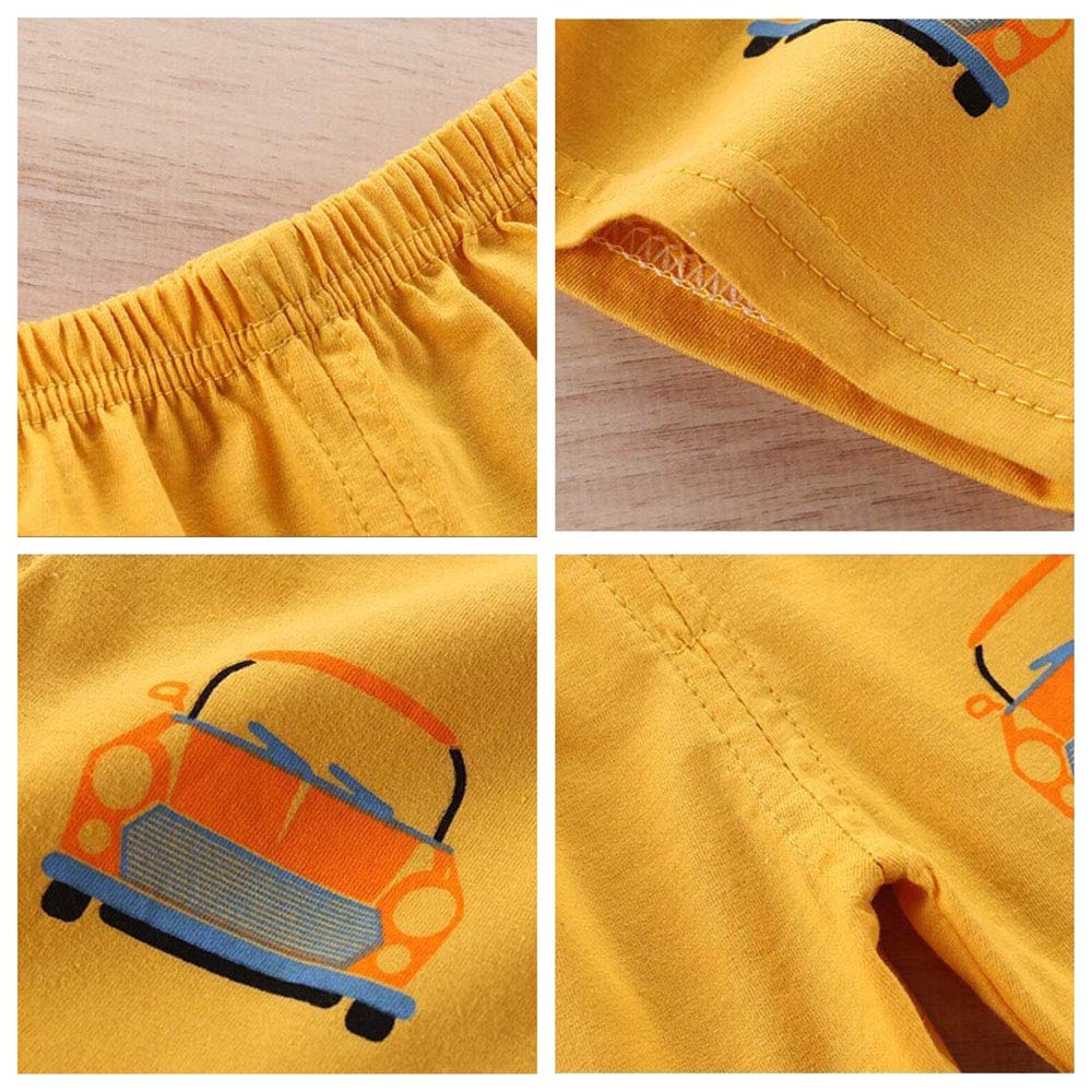Baby Junge Baumwolle Shorts-Unisex Kleinkind Baby Sommer Kurze Hosen für Jungen Kinder Sommer Kleidung,6er-Set Multi-Packs 1-5 Jahre