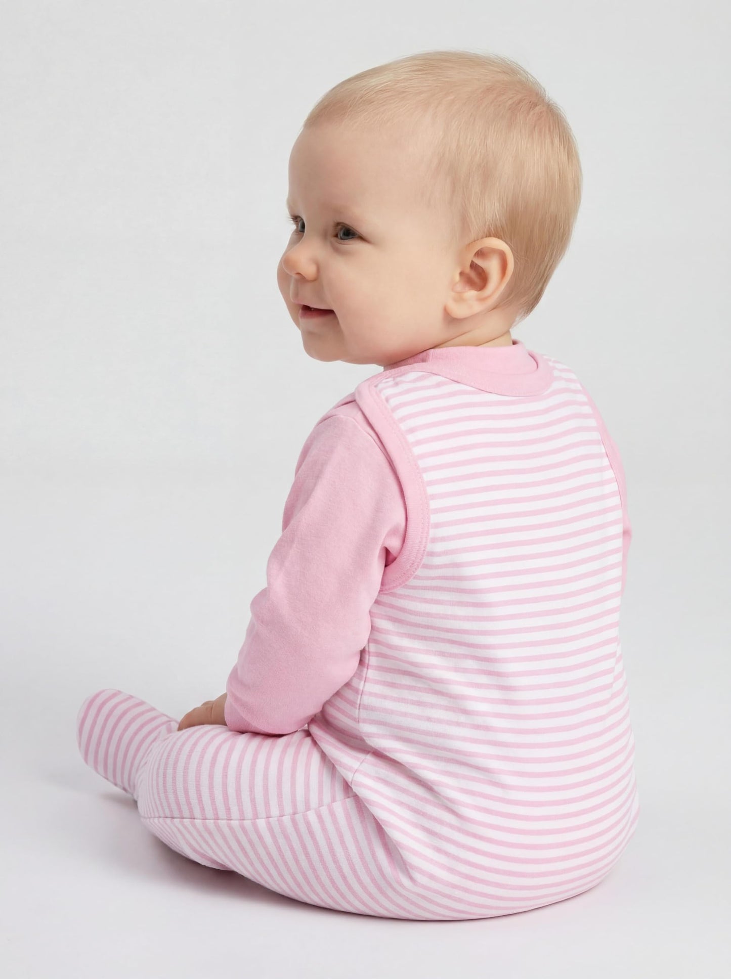 TupTam Baby Unisex Strampler Set mit bedrucktem Spruch, 2er-Pack