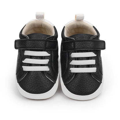 RVROVIC Babyschuhe Anti-Rutsch Oxford Loafer Flats für Jungen und Mädchen aus PU Leder mit weicher Sohle