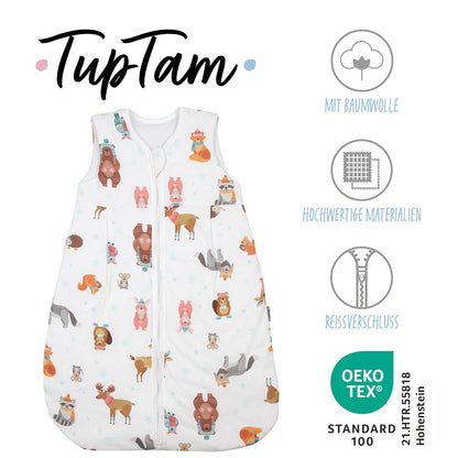 TupTam All-Season Baby Sleeping Bag, Sleeveless, Padded