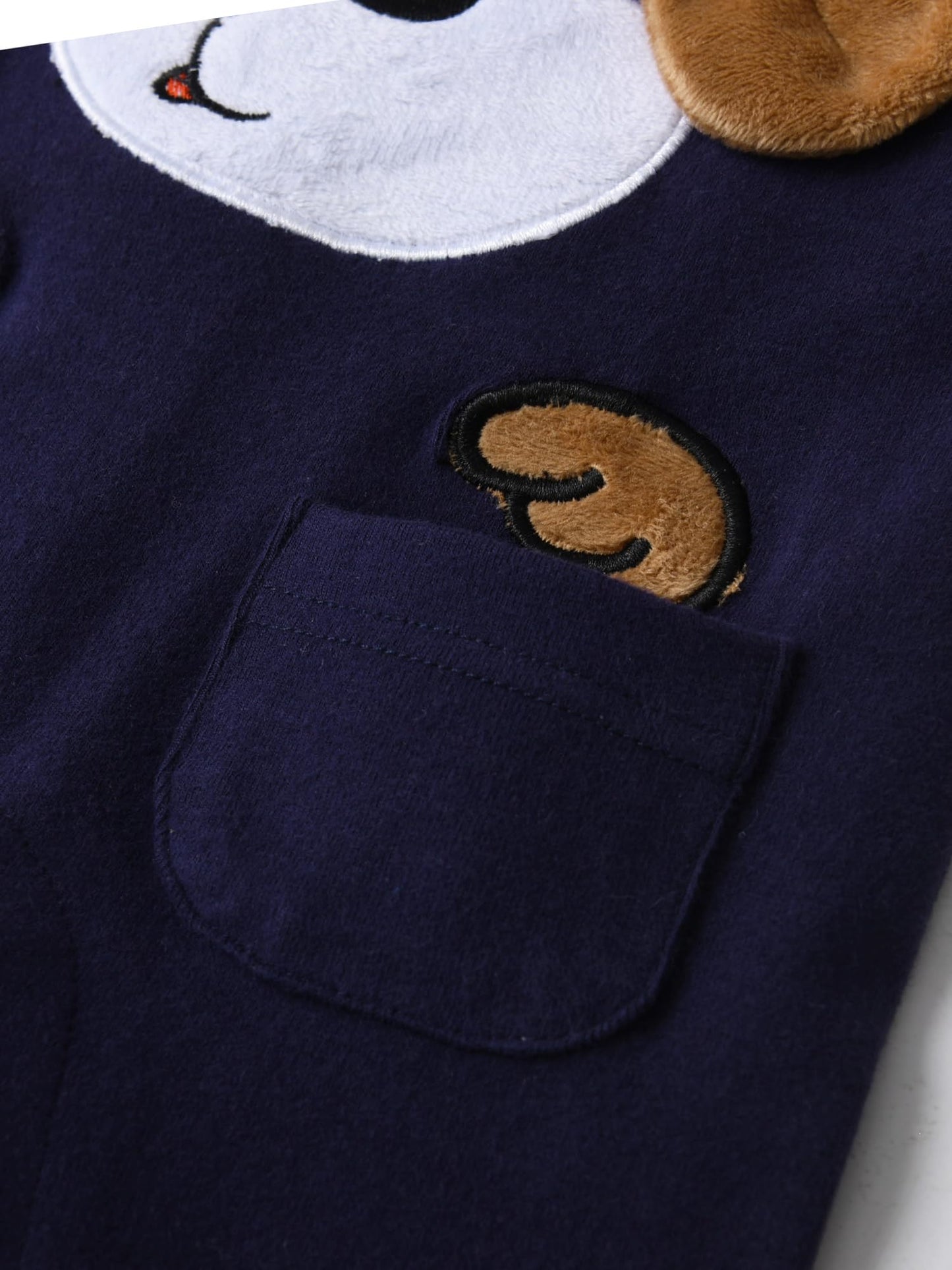 Derouetkia Baby Junge Kleidung Gestreifte Tops Tierdruck + Hosen Outfit Set