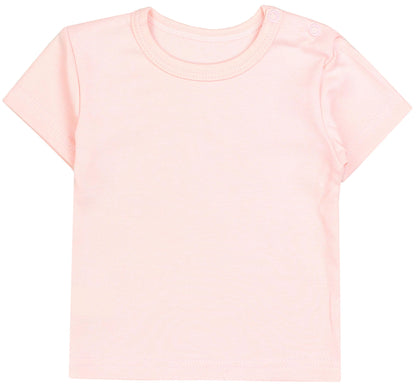 TupTam Baby Mädchen Kurzarm T-Shirt Gemustert Bunt 5er Set