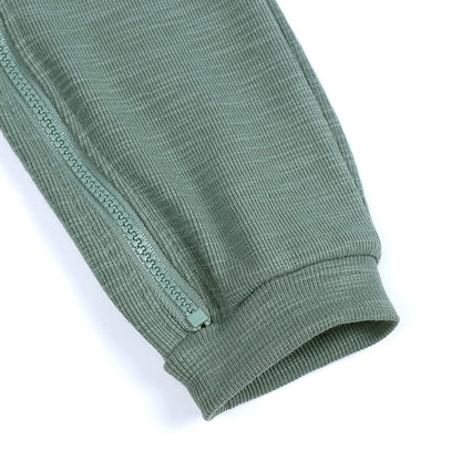 Kleinkind Baby Jungen Mädchen Baumwolle Strampler Langarm Mit Kapuze Reißverschluss Overall Body Baby Herbst Kleidung Pyjamas Outfit