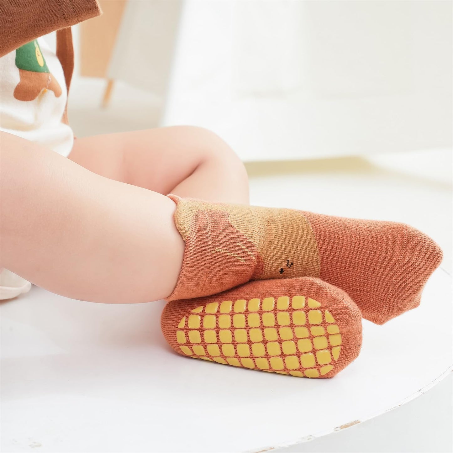 outfit spring Non-Slip Socks Baby, Non-Slip ABS Socks Children, Newborn Cotton Stopper Socks Non-Slip Socks Crawling Socks for Birth Girls Boys Gift 0-5 Years