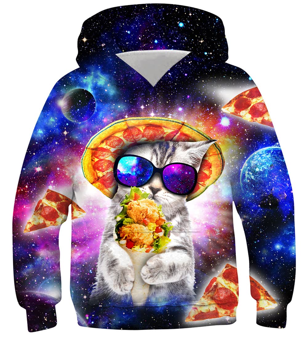 Fanient Children's / Boys' / Girls' Hoodies, 3D Print, Vivid Animal Cartoon Graphic Sweatshirt, Pocket Pullover Hoodie for 6-16 Years 