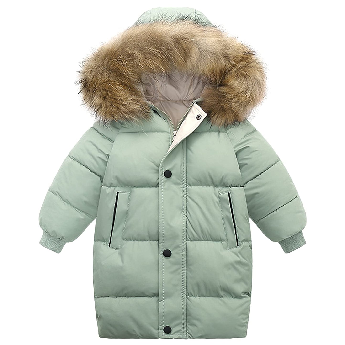 Children's Girls' Jacket with Hood Winter Jacket Winter Coat Children's Jacket for 2-10 Years