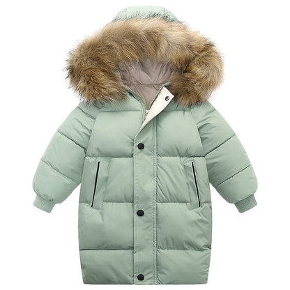 Children's Girls' Jacket with Hood Winter Jacket Winter Coat Children's Jacket for 2-10 Years