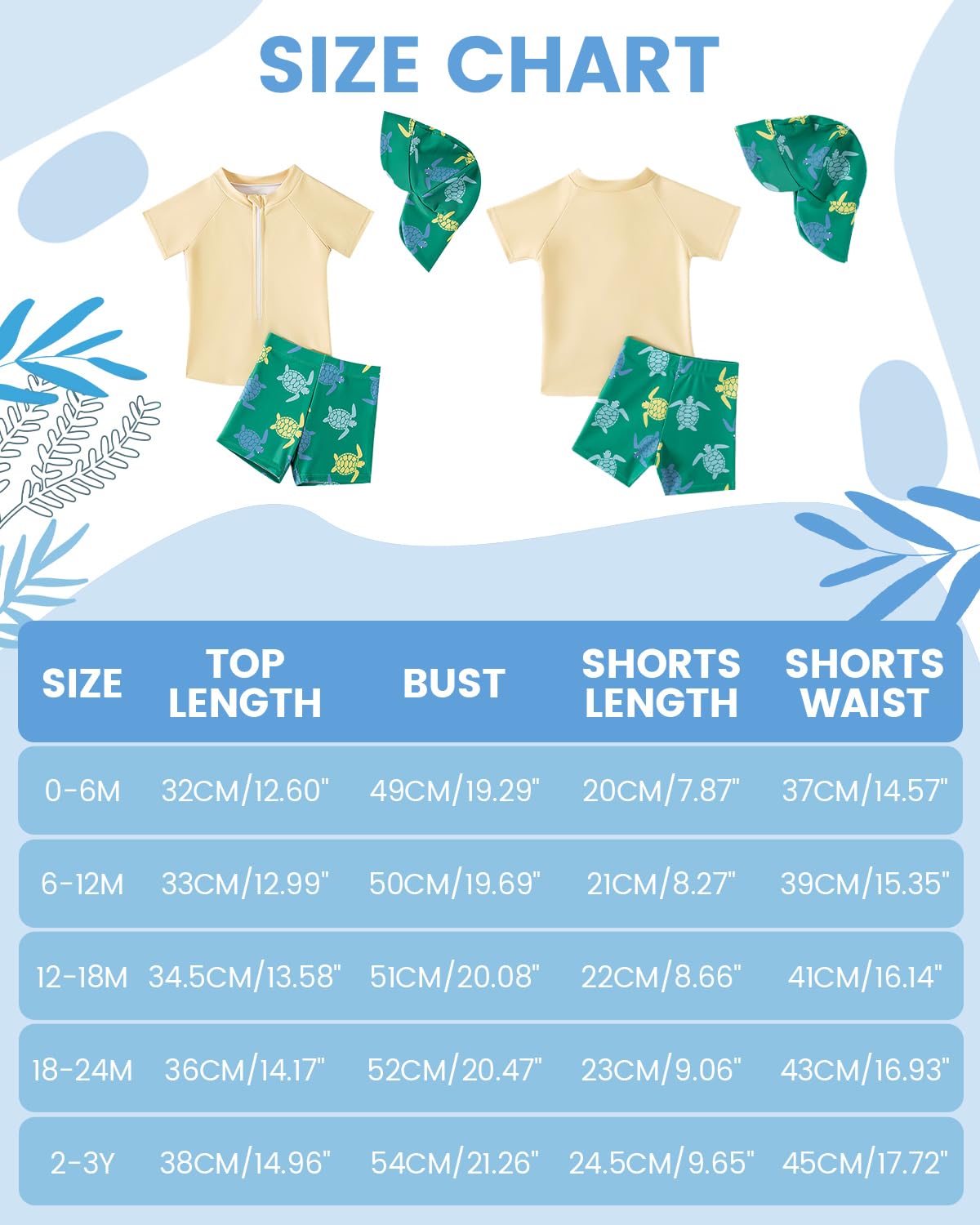 Uv Kleidung Baby Badeanzug Junge Zweiteilig Kurzärmel Schwimmshirt Badeshorts Uv Schutzkleidung 3 Monate-3 Jahre