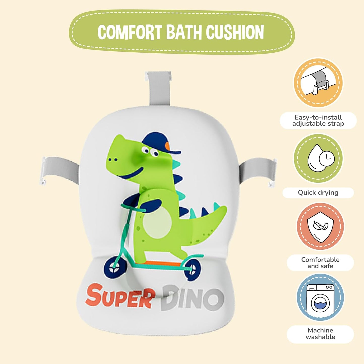 Faltbar Baby Badewanne Mit Rutschfestem Badewannensitz - Babywanne Xxl Mit Badethermometer - Von Der Geburt Bis 3 Jahre - Baby Bathtub - Babygeschenk - Geburtsgeschenke Für Mädchen & Jungen
