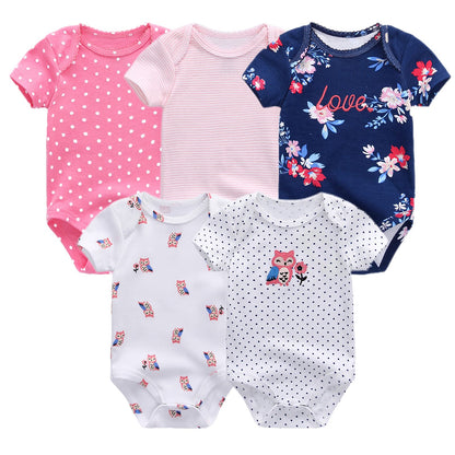 TONE Bodys Kurzarm für Neugeborene Baby Jungen und Mädchen 0-3m/3-6m/6-9m/9-12m Baumwolle