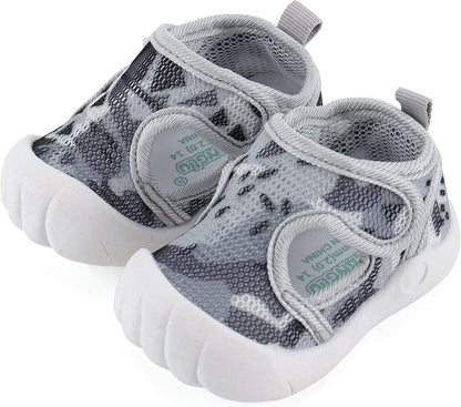 LACOFIA Baby Lauflernschuhe Unisex Erste Babyschuhe Kleinkind Mesh Sneaker rutschfeste Atmungsaktive Turnschuhe
