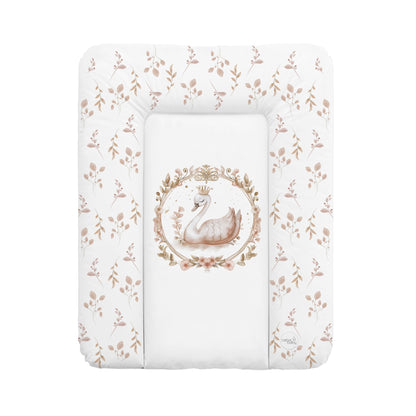 Ceba Baby® weiche Wickelauflage 50x70 cm - Baby Wickelunterlage - Wickeltischauflage für Junge und Mädchen - Wasserdicht, abwaschbar - OEKO-TEX® Standard 100 - Made in EU - Waldfreunde