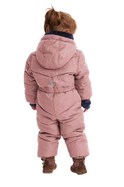 Killtec Unisex Kinder Karter Mini Jumpsuit in Daunenoptik mit Kapuze