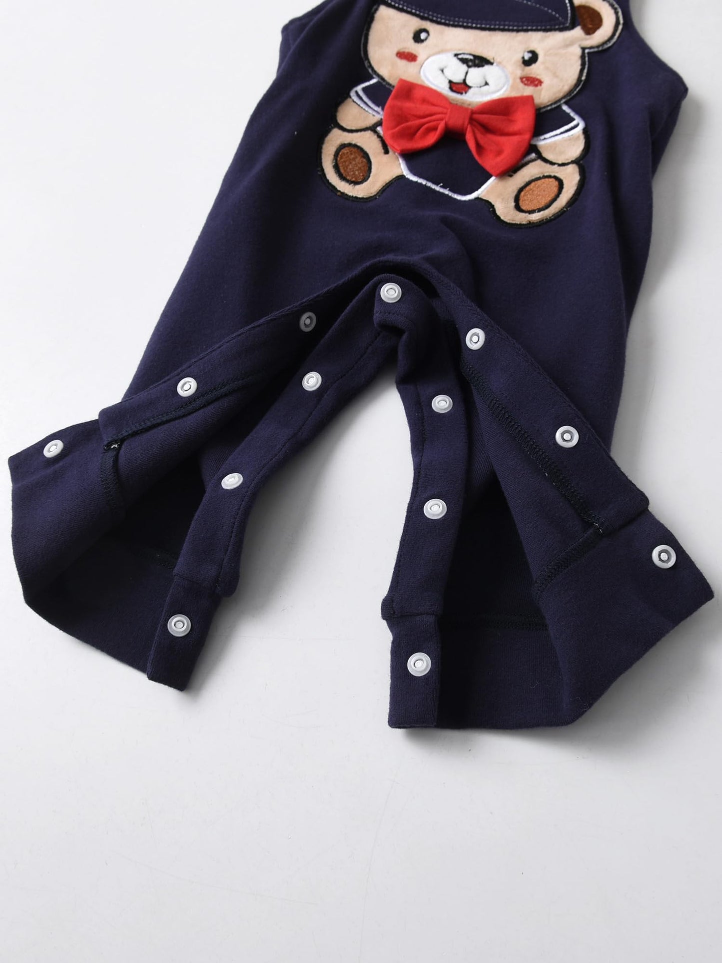 Derouetkia Baby Junge Kleidung Gestreifte Tops Tierdruck + Hosen Outfit Set