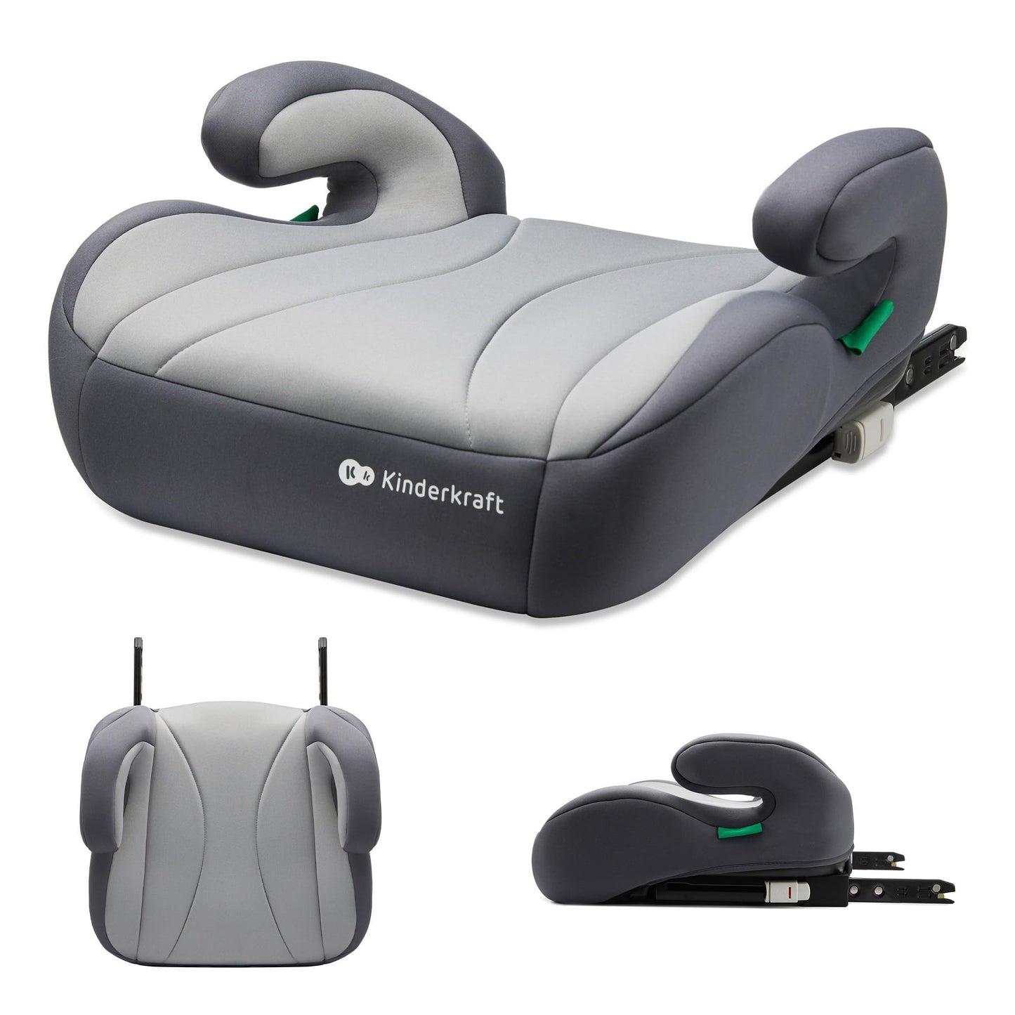 Kinderkraft I-BOOST Kindersitz 135-150cm I-Size, Sitzerhöhung von 9 bis 12 Jahre, Einfache montage, ergonomische Haltung, zusätzlichen Schaumstoff, Schwarz - Meloni2