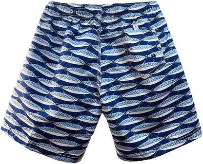 FedMois Jungen Badeshorts Schnelltrocknend Kinder Badehose Schwimmshorts