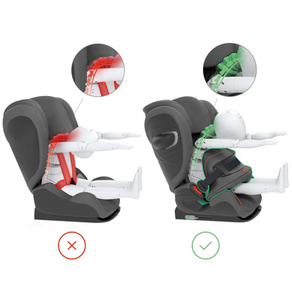 CYBEX Gold Kindersitz Pallas G i-Size, 76 - 150 cm, Ab ca. 15 Monate bis ca. 12 Jahre (ca. 9 bis 50 kg), Lava Grey