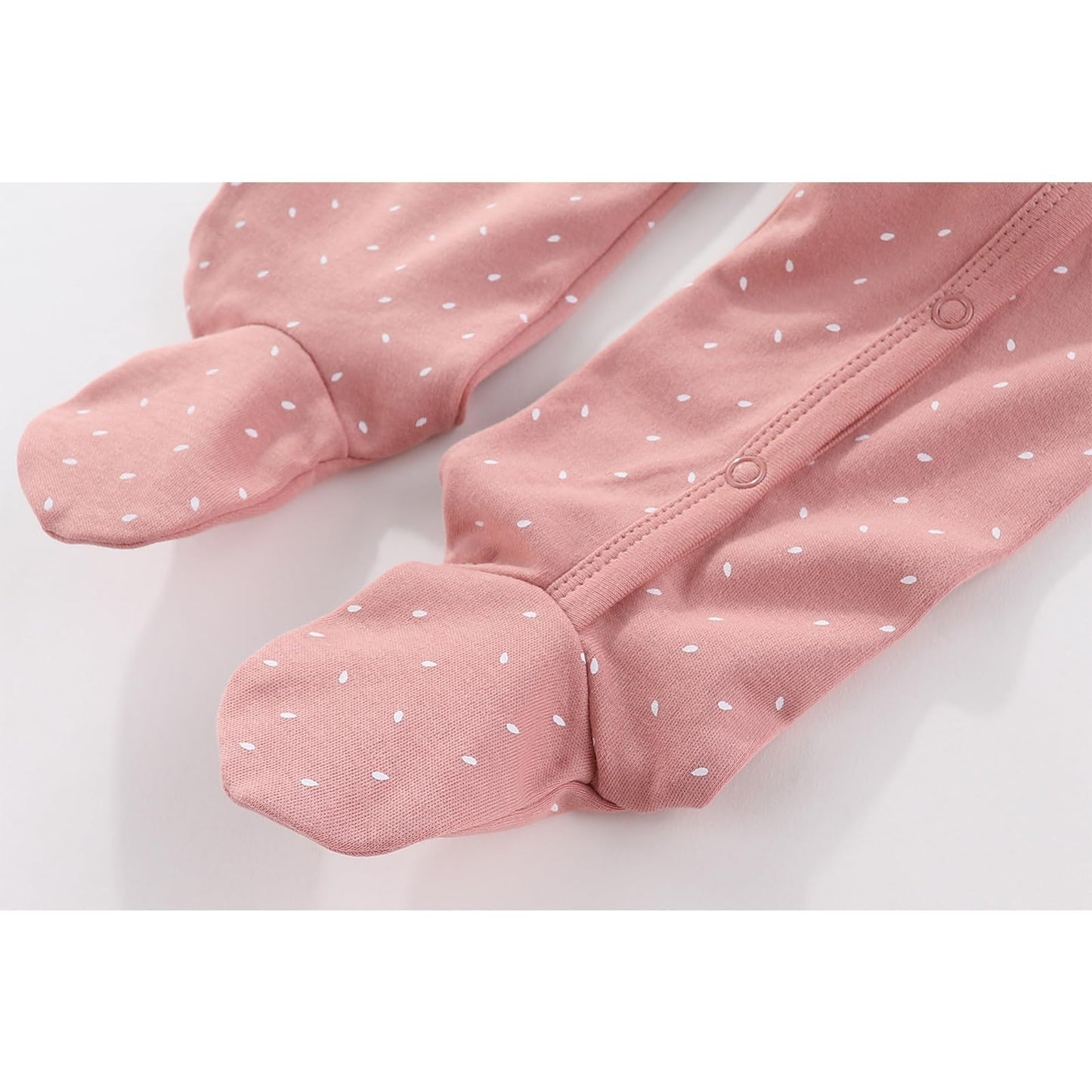 JELYLOVE Baumwolle Langarm Baby Jungen Mädchen Strampler 0-12 Monate Neugeborene Bekleidung 3er-Pack